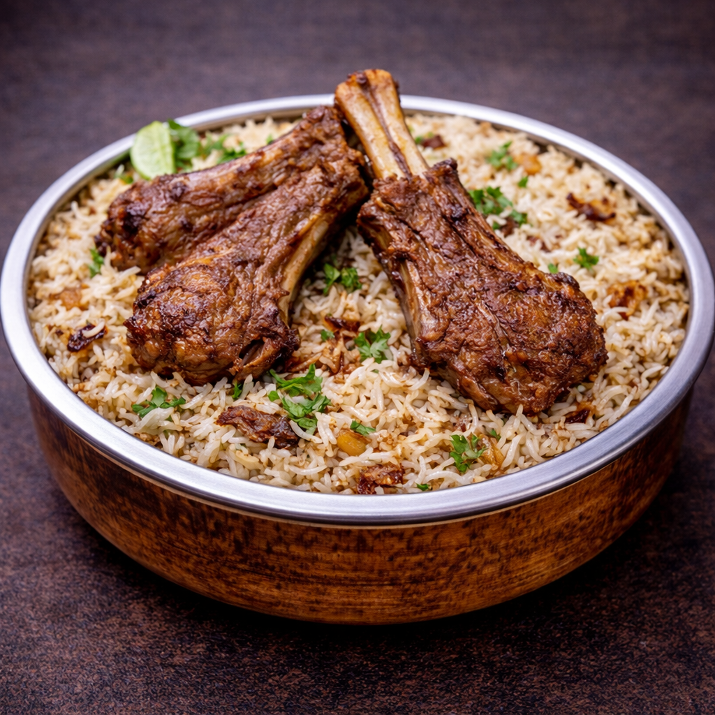 Mutton Chop Pulao